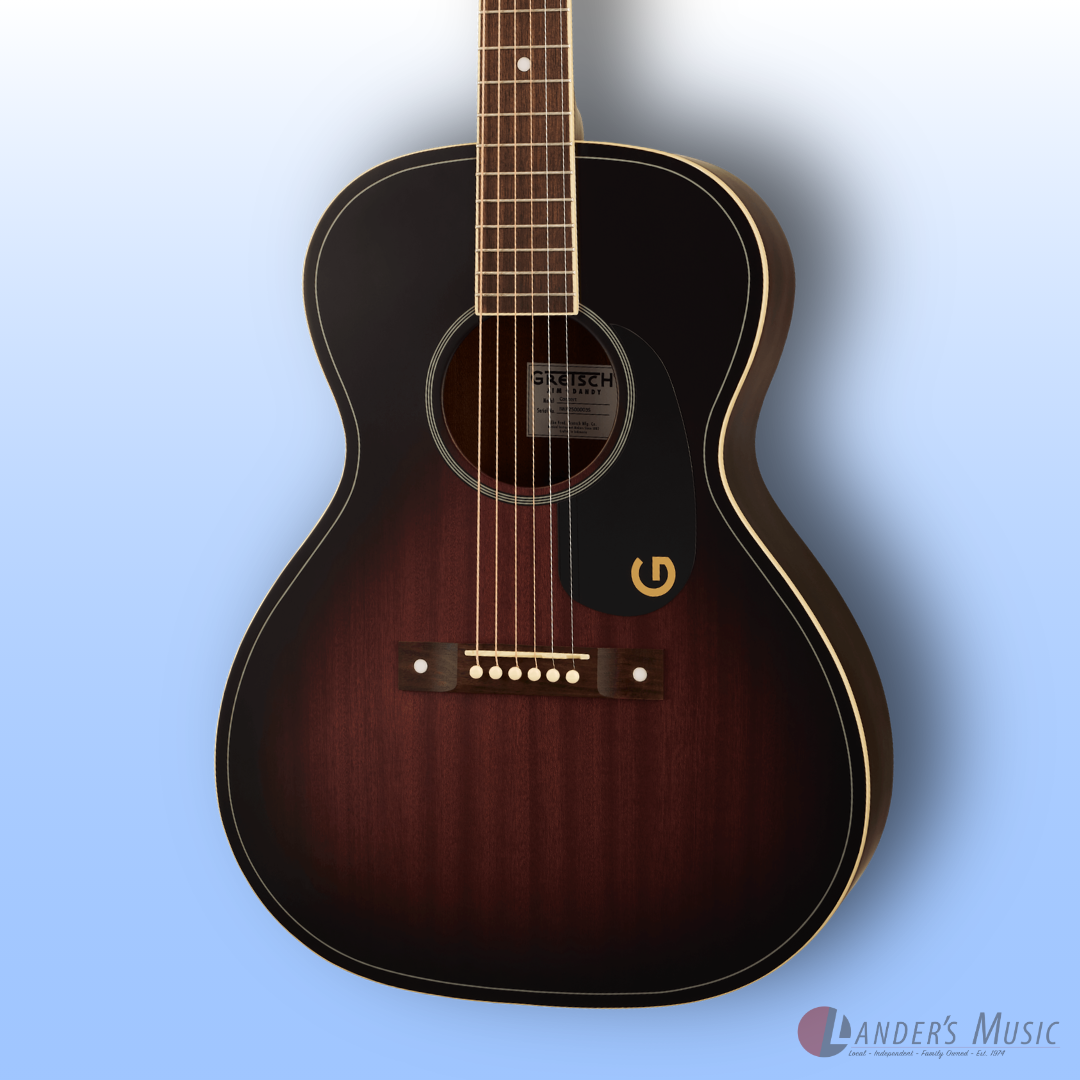 Gretsch Jim Dandy Concert Deep Cherry Burst Acoustic Guitar