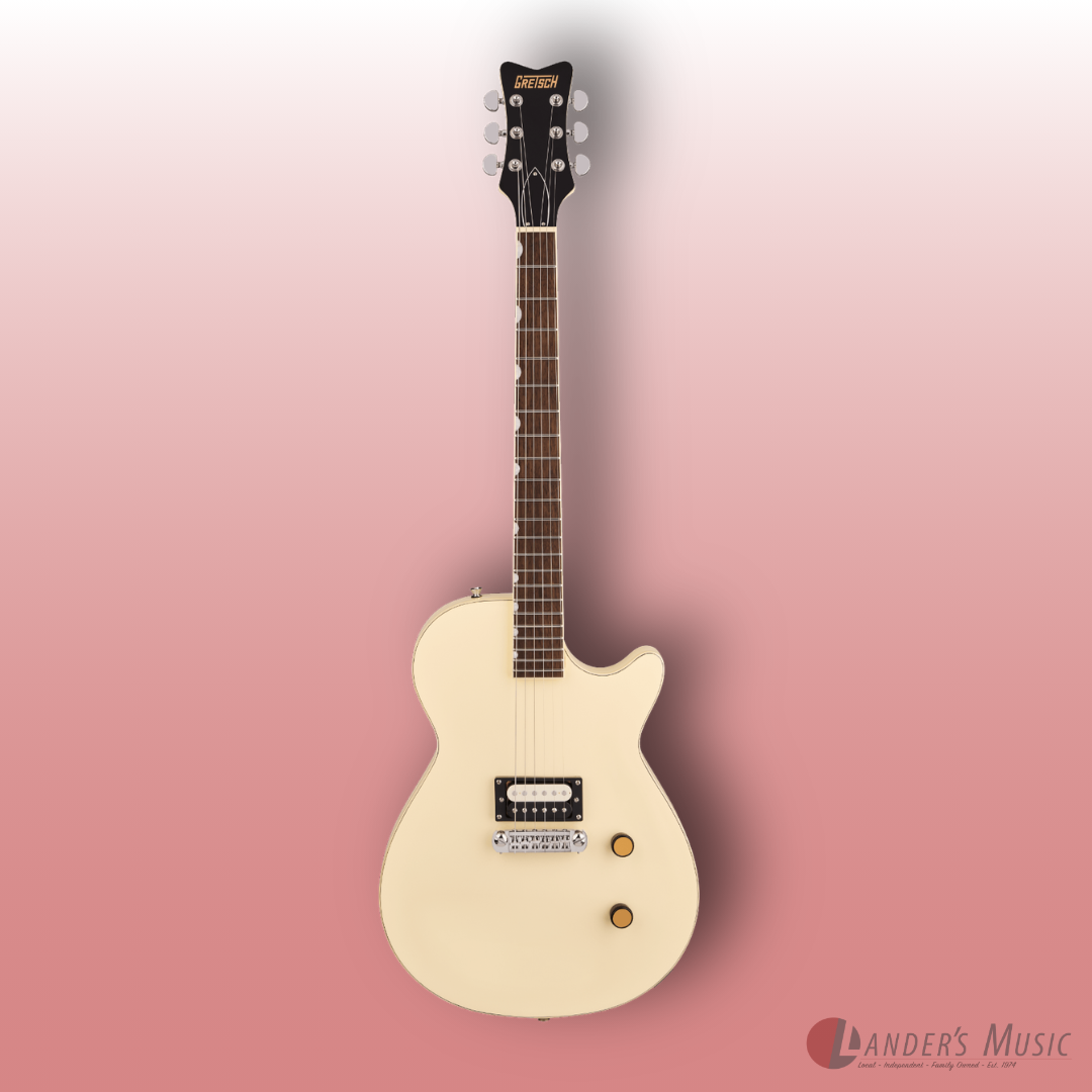 Gretsch Streamliner Jet 1 Pickup Vintage White Electric Guitar