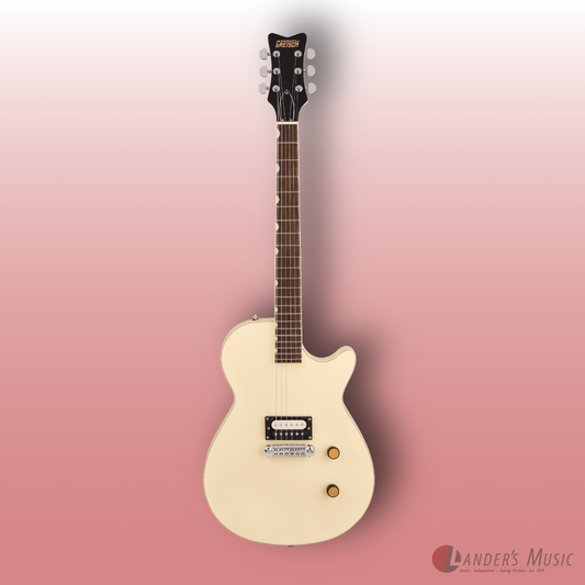 Gretsch Streamliner Jet 1 Pickup Vintage White Electric Guitar