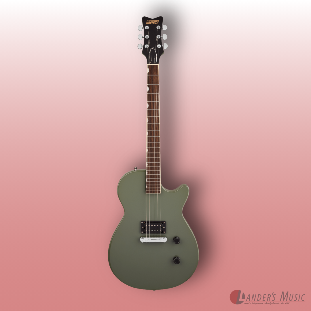 Gretsch Streamliner Jet Club 1 Pickup Olive Drab Electric Guitar
