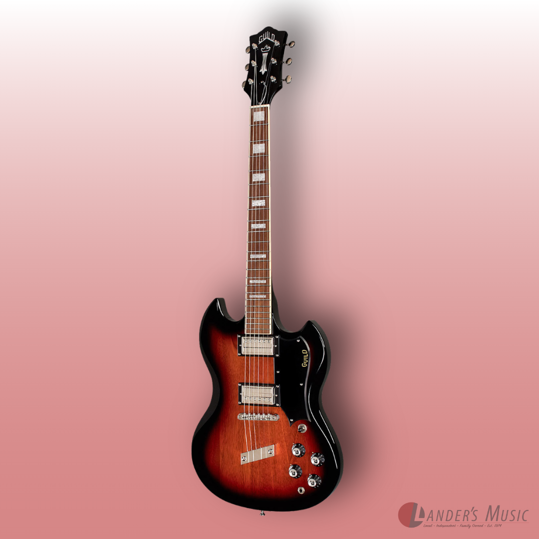 Guild Polara Deluxe Vintage Sunburst Electric Guitar