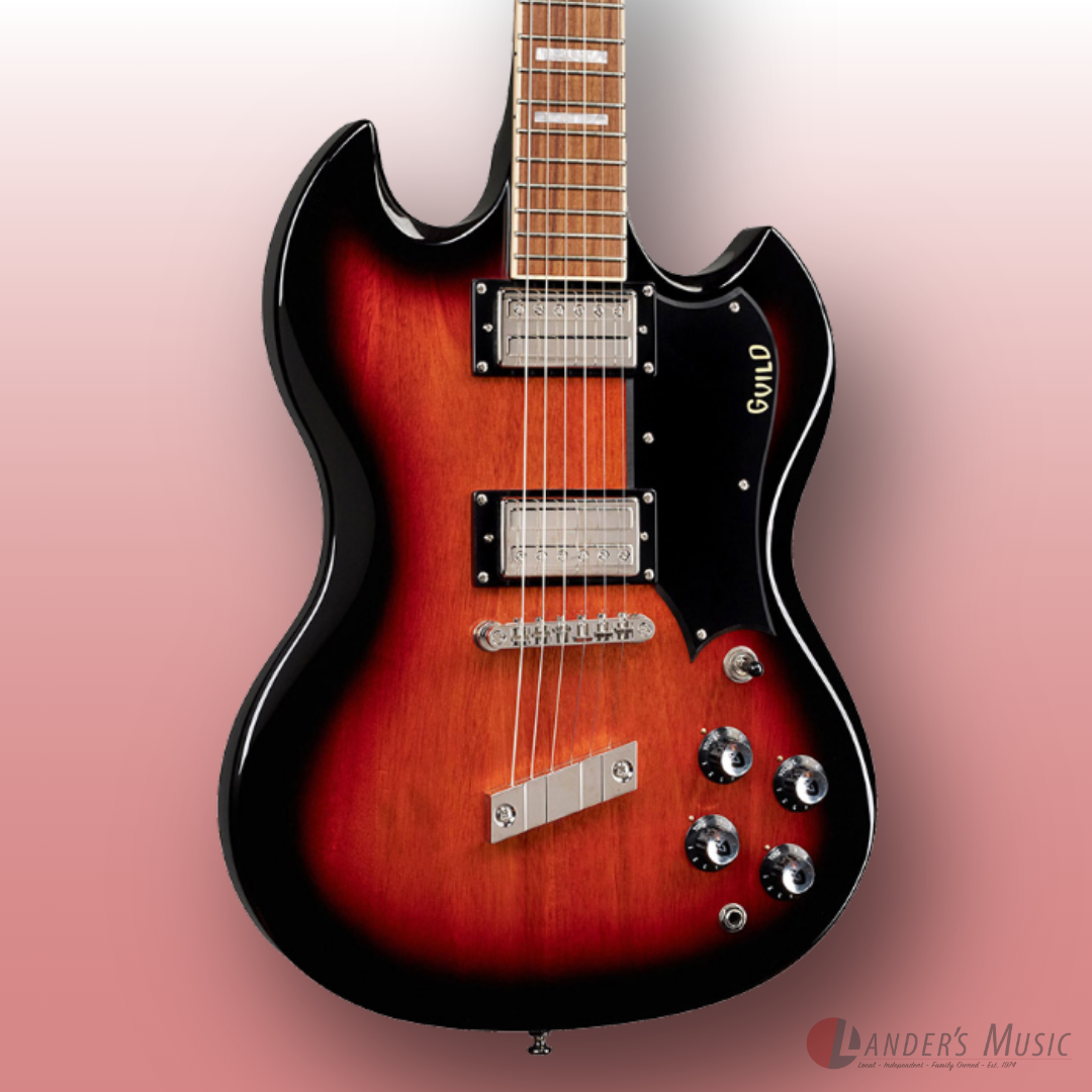 Guild Polara Deluxe Vintage Sunburst Electric Guitar
