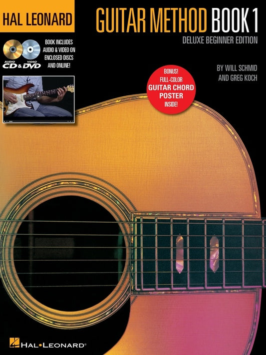 Hal Leonard Guitar Method - Book 1 Deluxe Beginner Edition