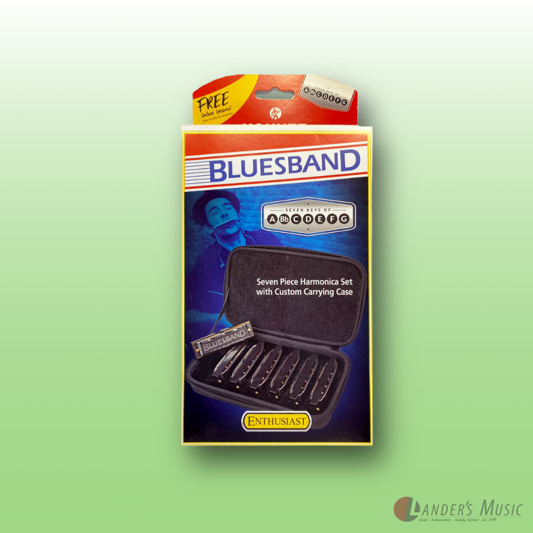 Hohner 7 Piece Blues Band Harmonica Pack