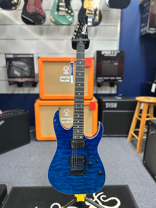 Ibanez GRG120QASP Blue Gradation Electric Guitar