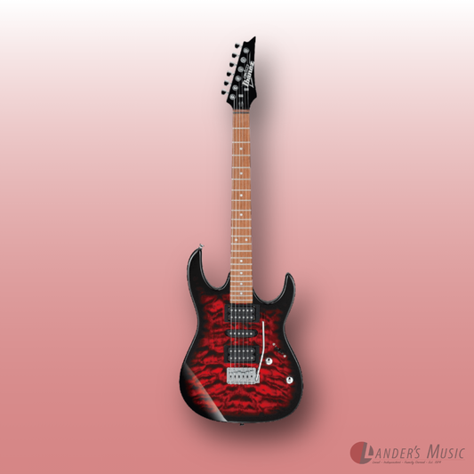 Ibanez RX70QA Transparent Red Sunburst Electric Guitar
