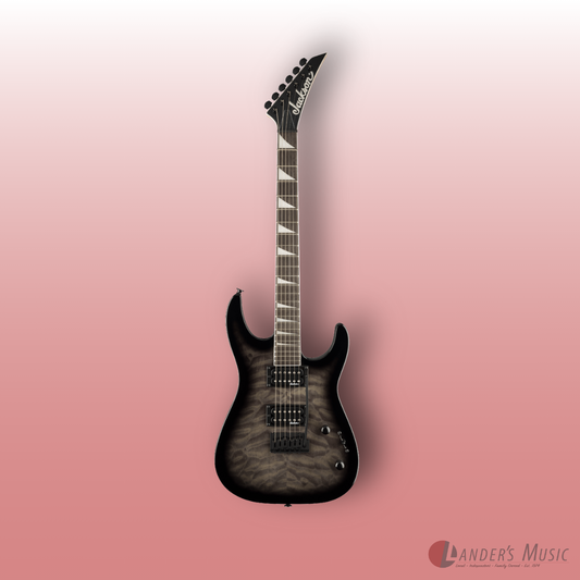 Jackson JS Series Dinky JS20 DKA in Transparent Black Burst Electric Guitar