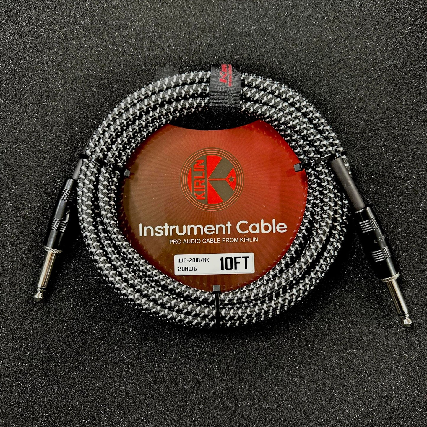 Kirlin 10ft Woven Instrument Cable