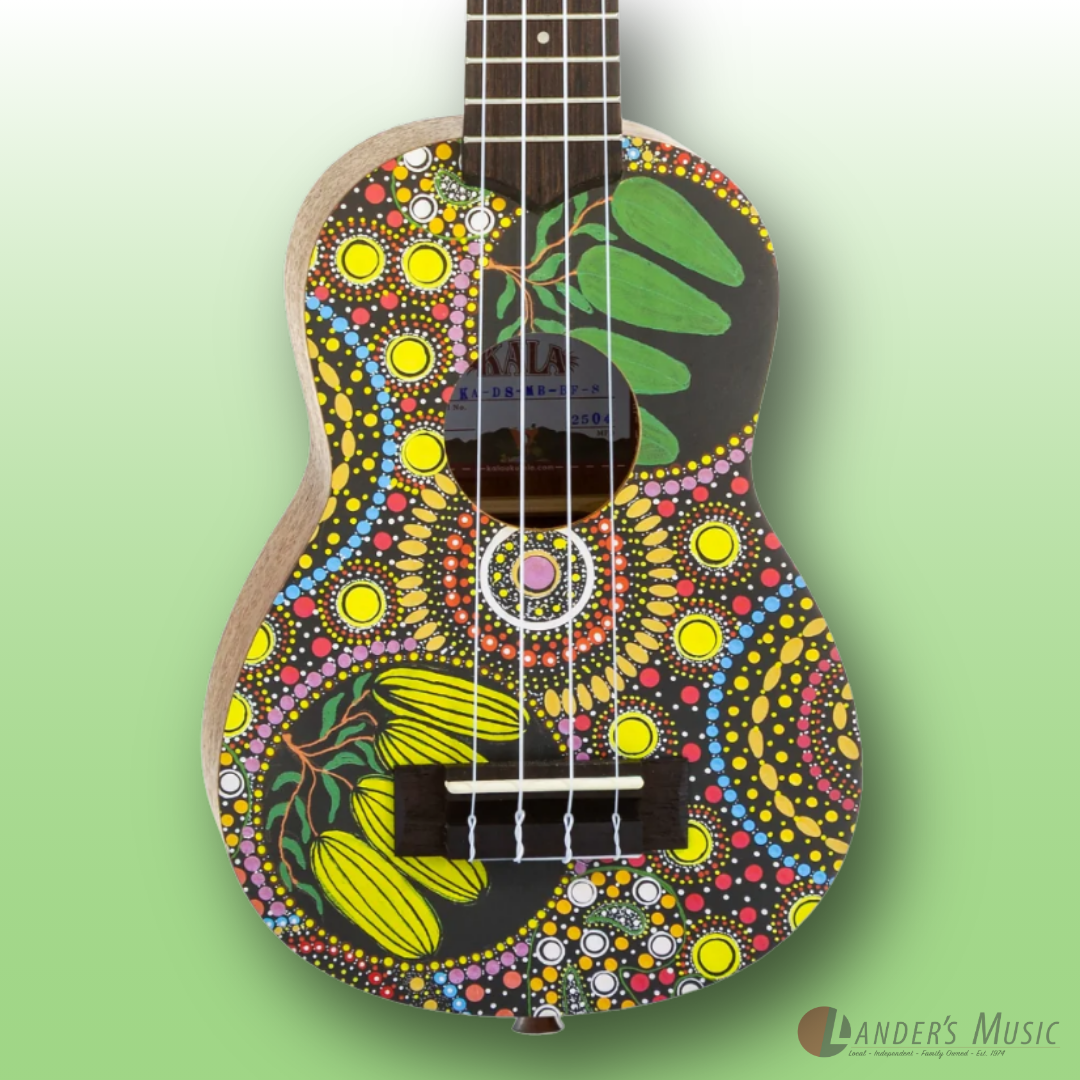 Kala Desert Storylines "Bushfoods" by Margaret Bloomfield Soprano Ukulele with Bag