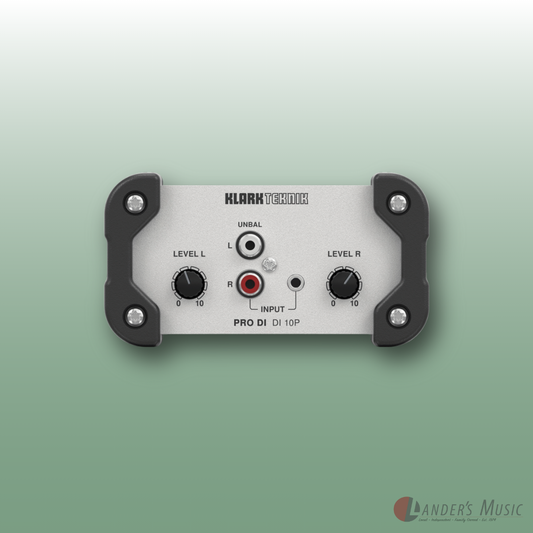 KlarkTeknik Pro DI 10P Passive DI Stereo In Mono Out