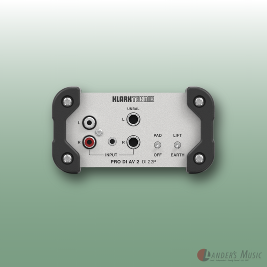 Klark Teknik DI 22P Passive Stereo DI Box