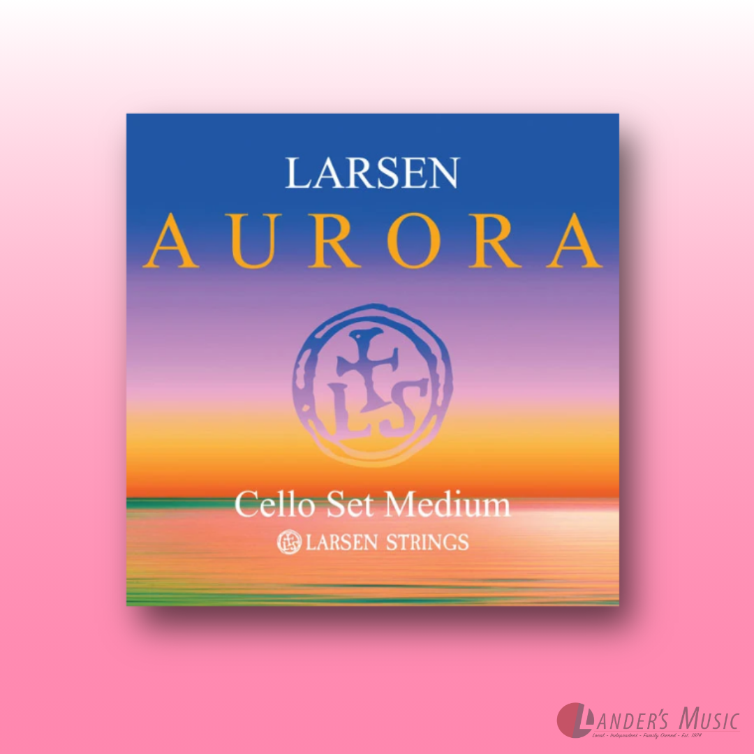 Larsen Aurora Medium 4/4 Cello String Set