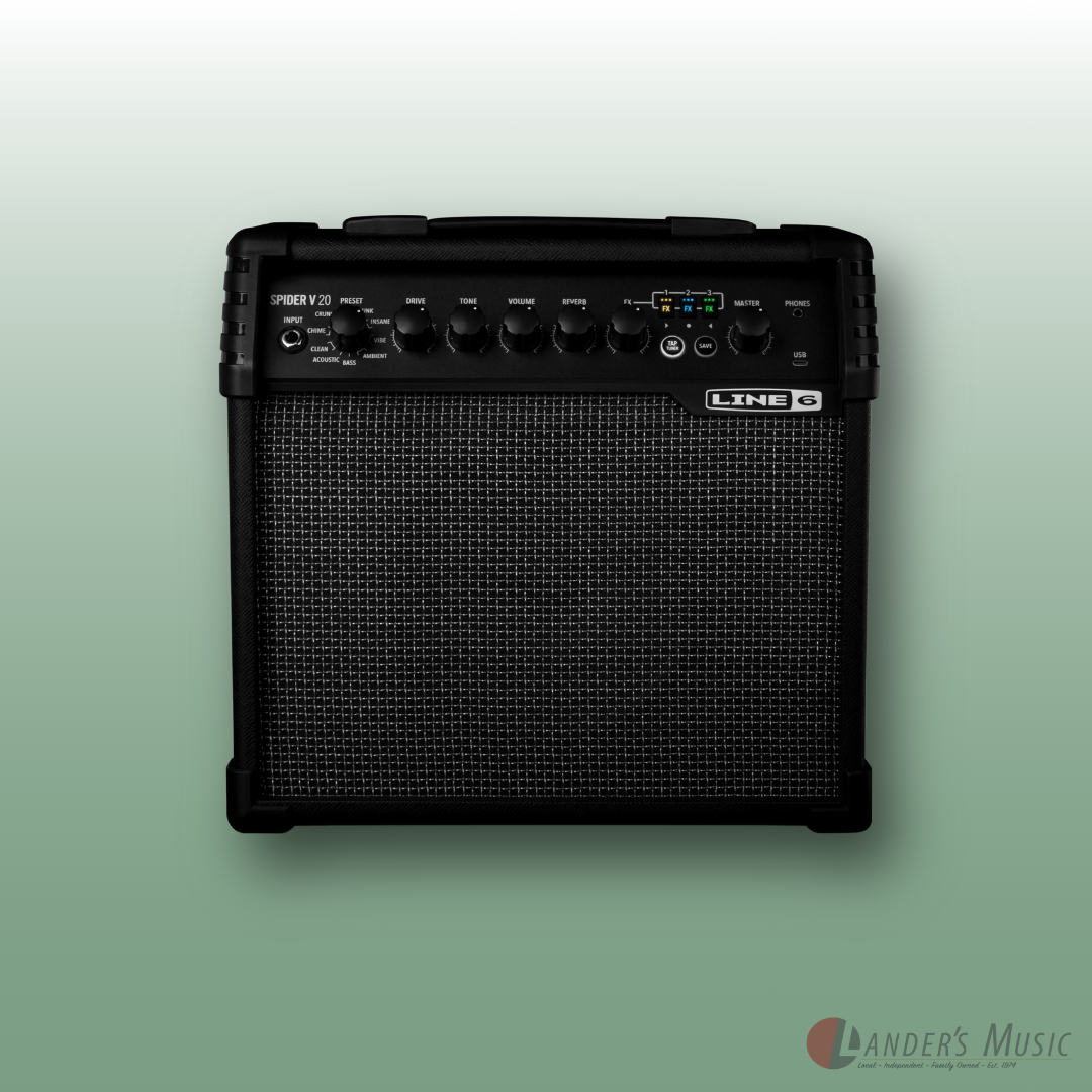 Line 6 Spider V20 MK2 Combo Guitar Amplifier