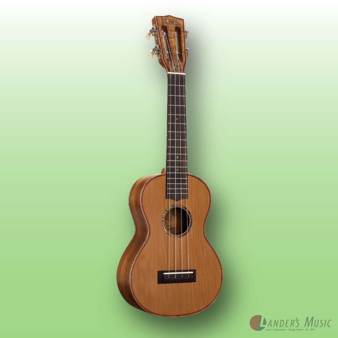 Mahalo Master Series Solid Cedar Concert Ukulele with Bag