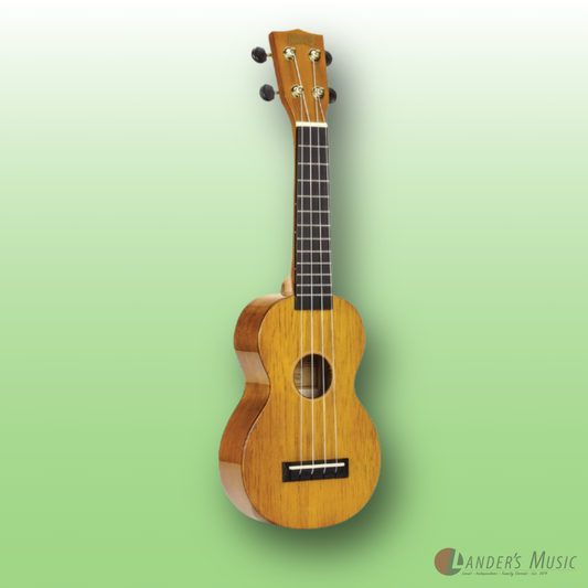 Mahalo Hano Series Vintage Natural Gloss Soprano Ukulele