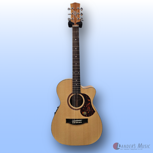 Maton Solid Road Series SRS808C Electric/Acoustic Guitar with Case