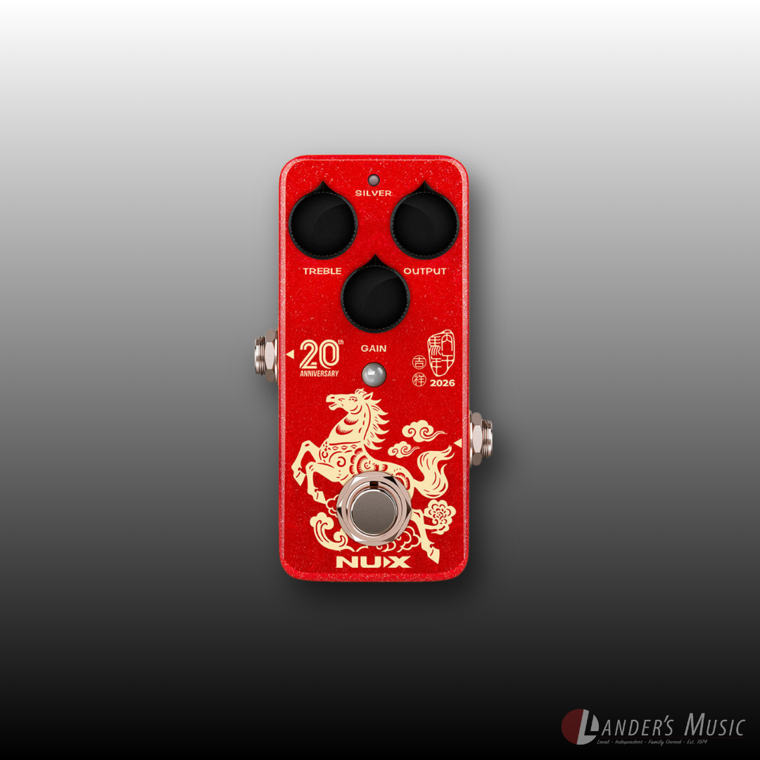 NU-X 20th Anniversary Horseman Overdrive Pedal