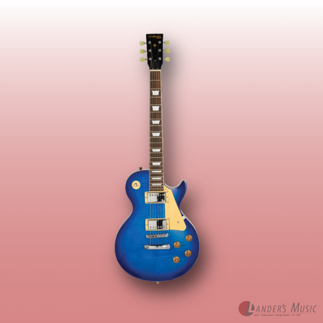 Northstar Pro LP-Style Blue Burst Gloss Electric Guitar