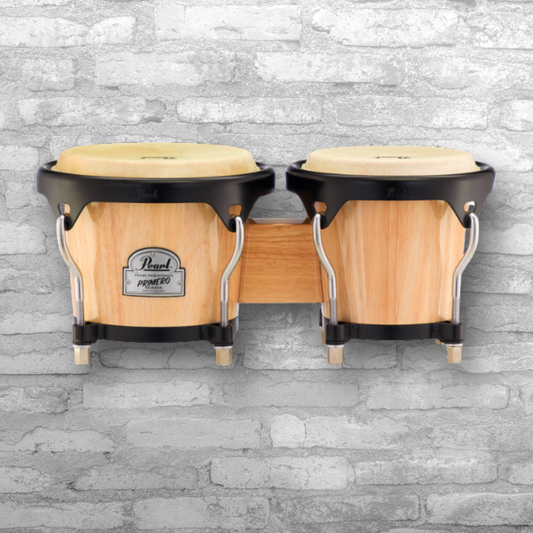 Pearl Primero Series 6"+7" Natural Oak Wood Bongos