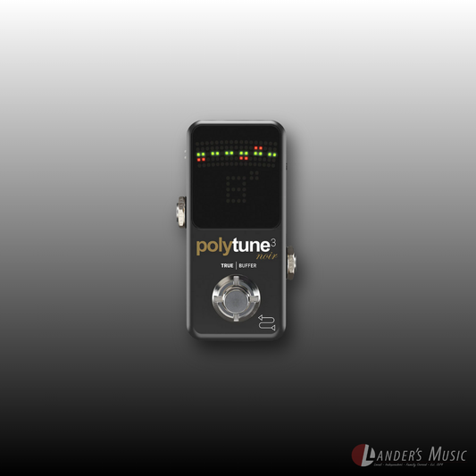 TC Electronic Polytune 3 Noir Pedal