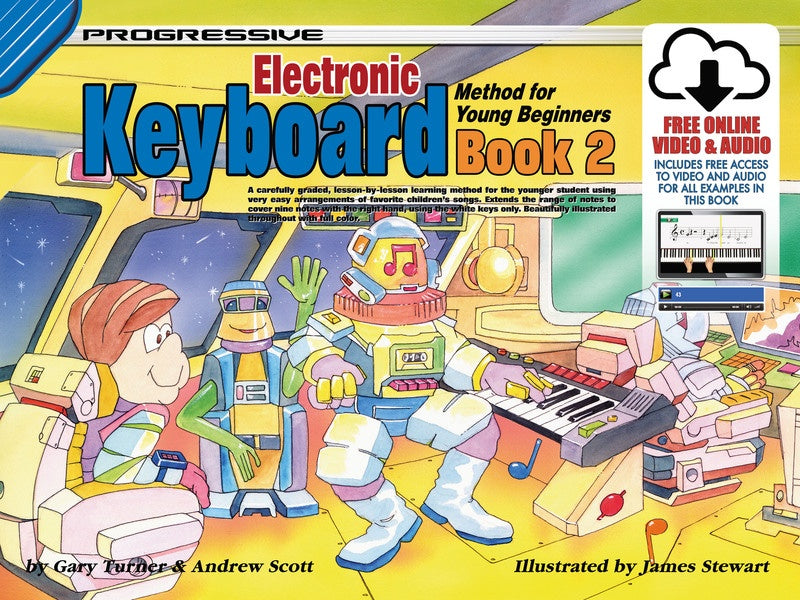 Progressive Electronic Keyboard Method For Young Beginners