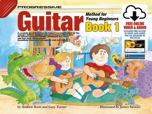 Progressive Guitar Method for Young Beginners