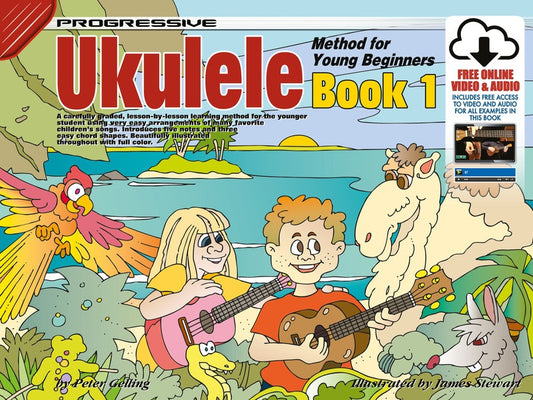 Progressive Ukulele Method for Young Beginners