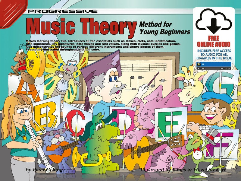 Progressive Music Theory Method for Young Beginners