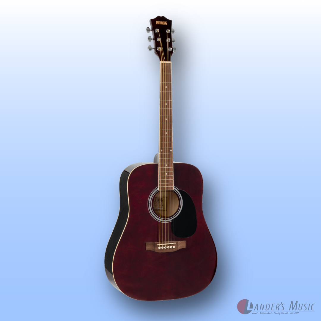 Redding RED50TWR Wine Red Acoustic Guitar