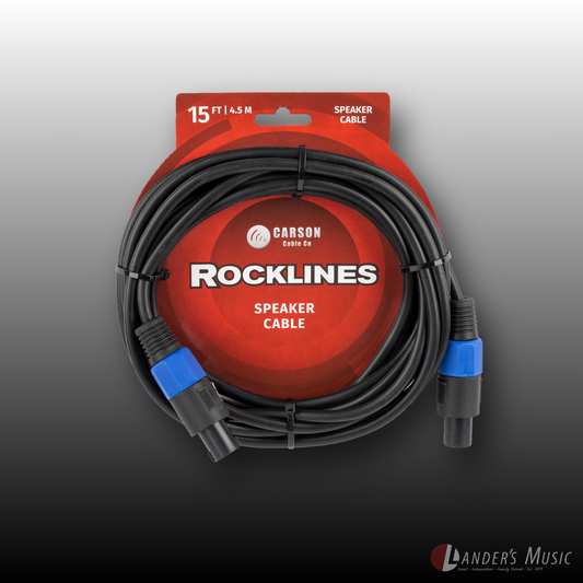 Carson Rocklines 15ft Speakon Speaker Cable