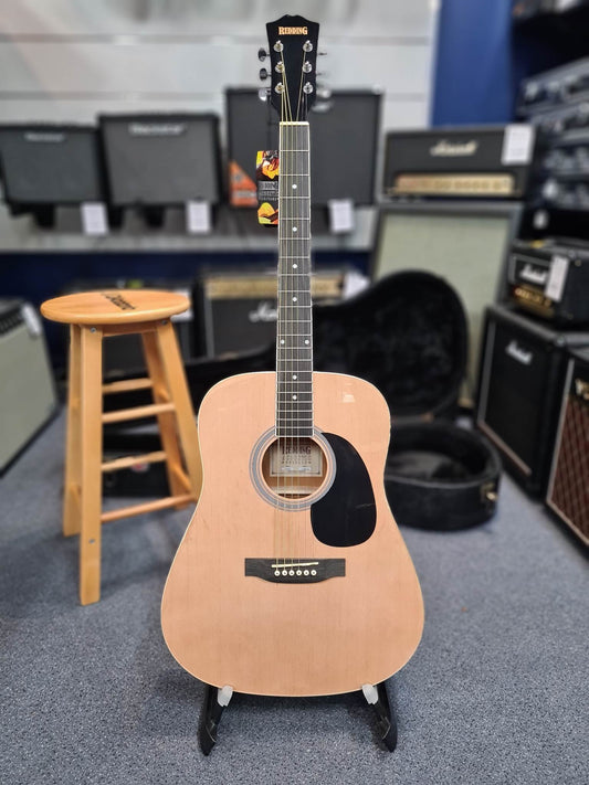 Redding RED50 Natural Acoustic Guitar