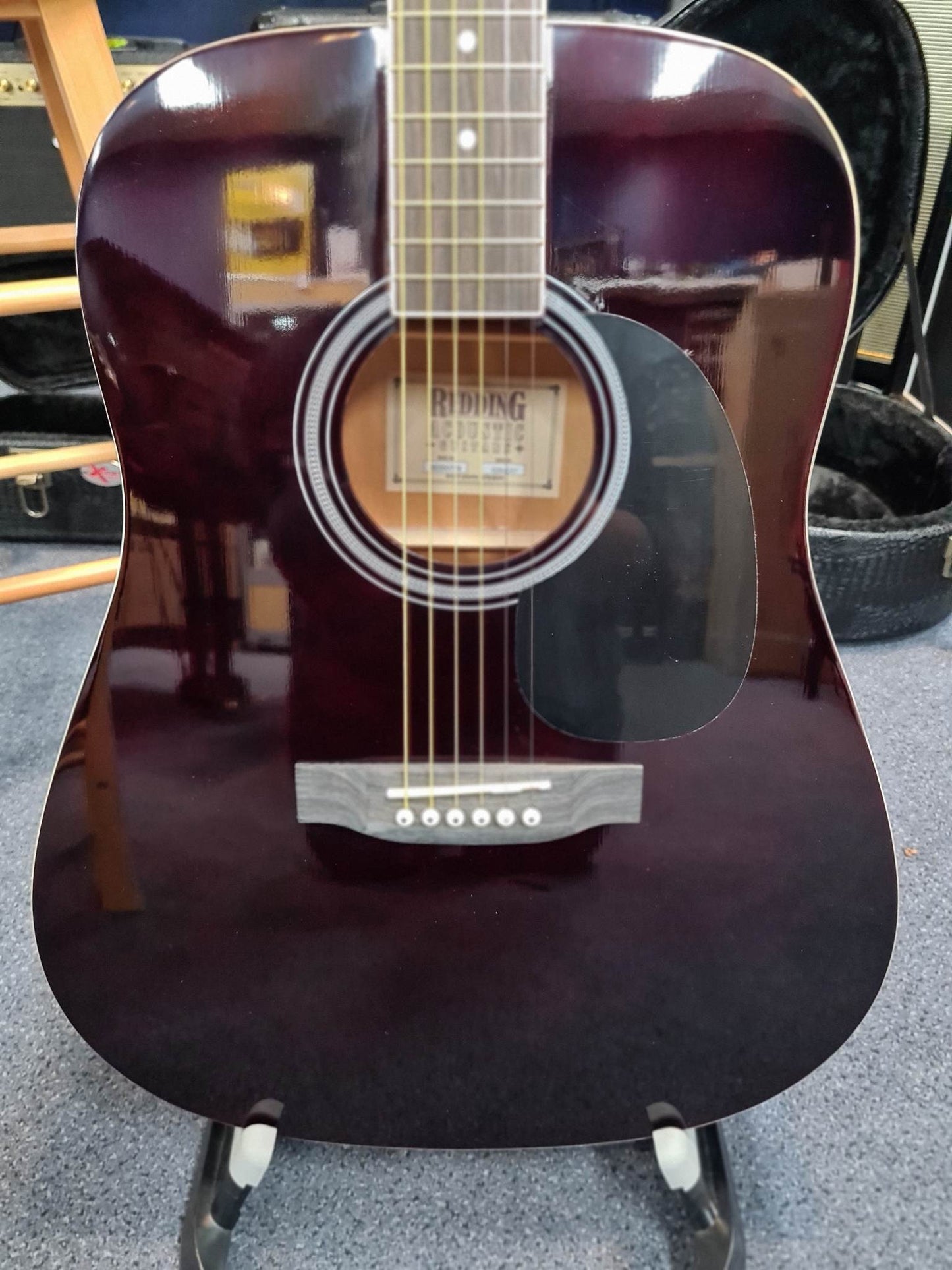 Redding RED50TWR Wine Red Acoustic Guitar