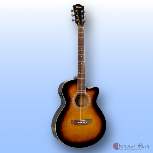 Redding RGC51CETS Tobacco Sunburst Electric/Acoustic Guitar