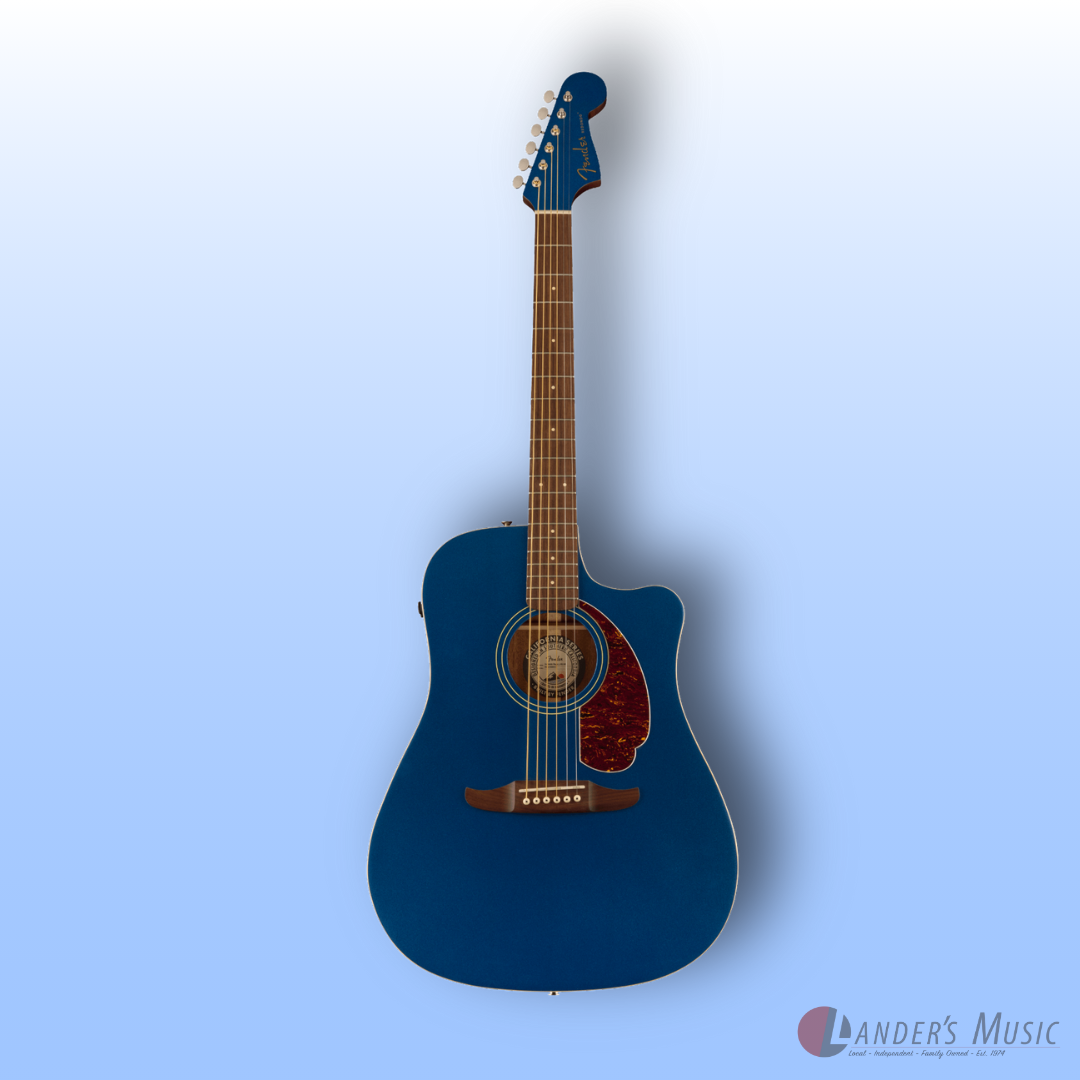 Fender Redondo Player Lake Placid Blue Electric/Acoustic Guitar