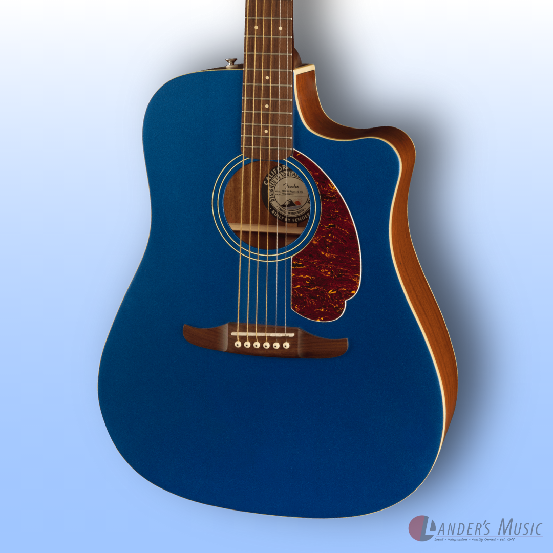Fender Redondo Player Lake Placid Blue Electric/Acoustic Guitar