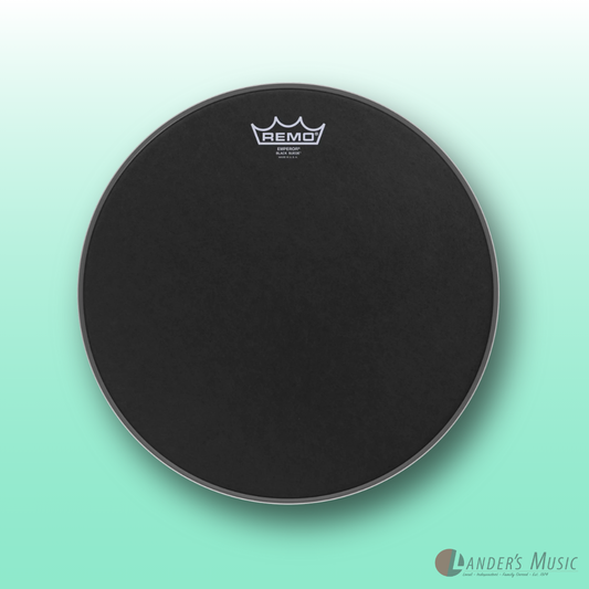 Remo 12" Emperor Black Suede Drum Head