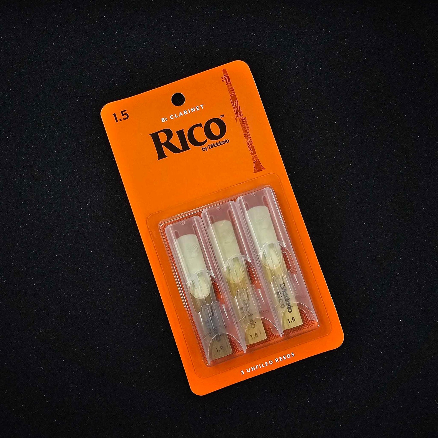 Rico 1.5 Reeds - 3pk