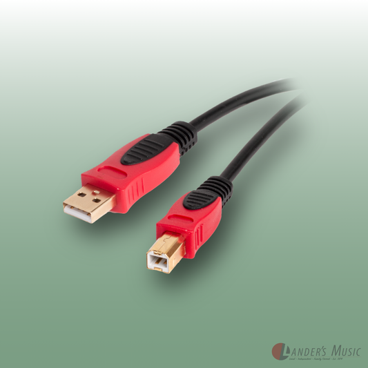 Rock Leads 3ft High Speed USB A Male to USB B Male Cable