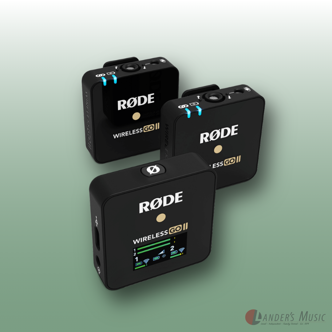 RØDE Wireless Go II Dual Channel Wireless Microphone System