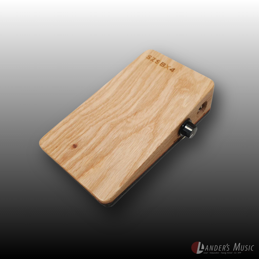 SX Solid Ash Stomp Box with Carry Case