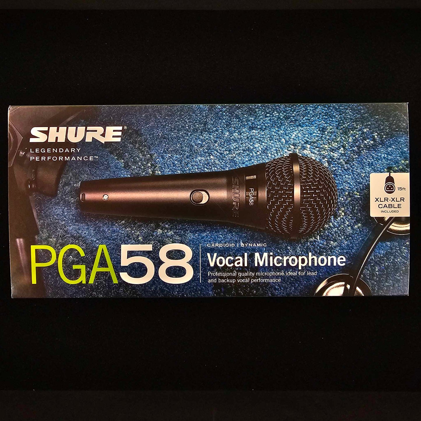 Shure PGA58 Cardoid Dynamic Vocal Microphone