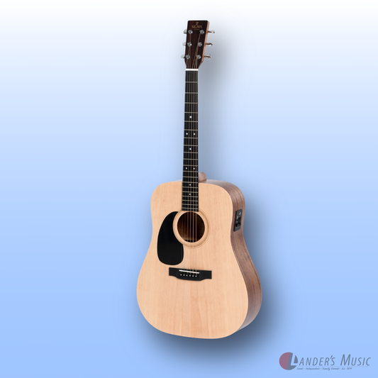 Sigma SE Series DMEL Dreadnought Left Handed Electric/Acoustic Guitar