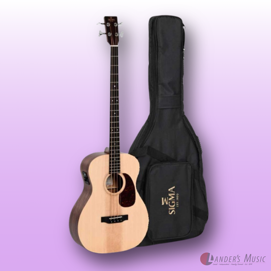 Sigma BME Electric/Acoustic Bass Guitar