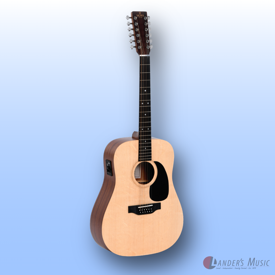 Sigma SE Series DM12E 12 String Electric/Acoustic Guitar