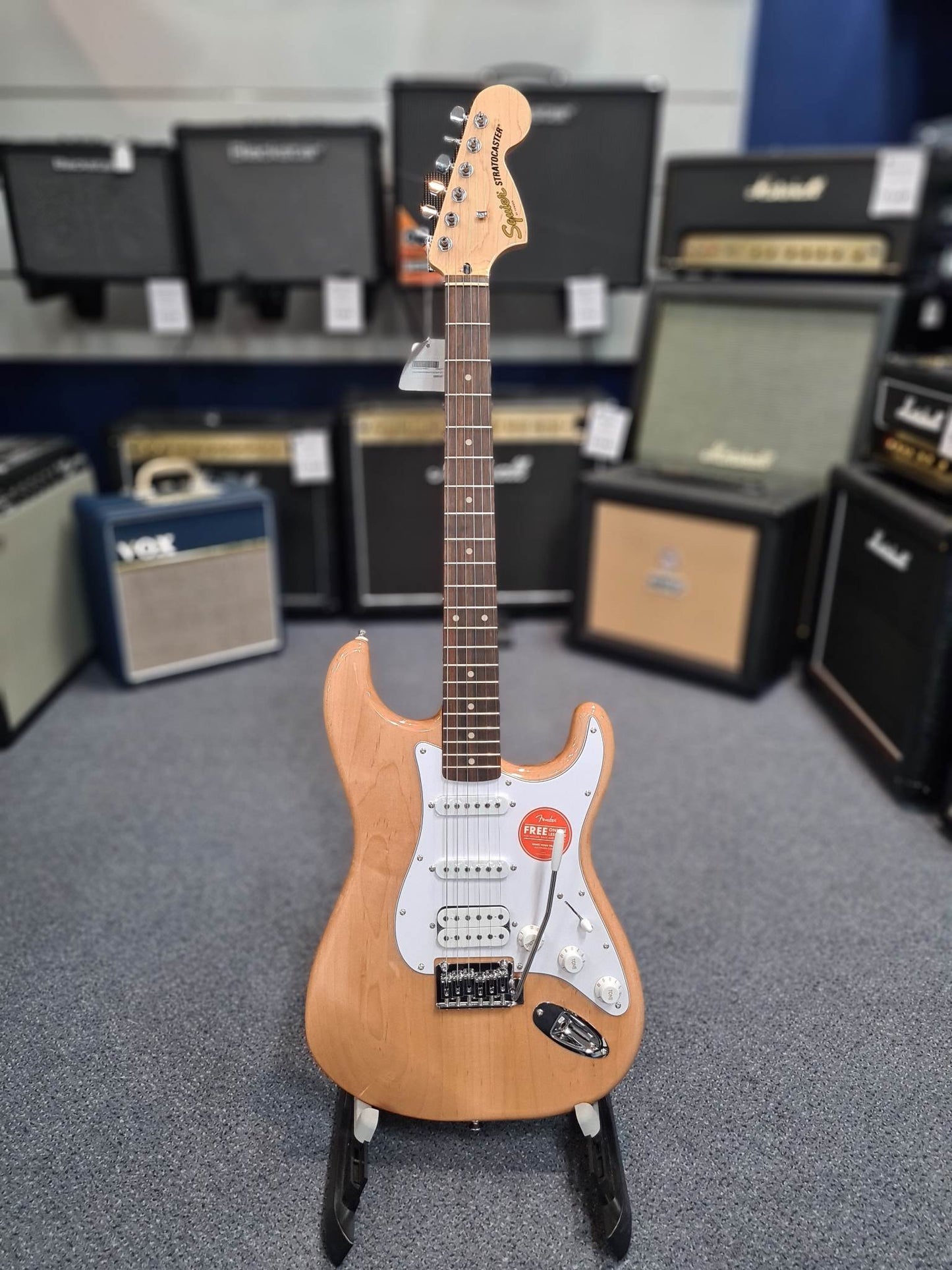 Squier Affinity Stratocaster HSS Natural