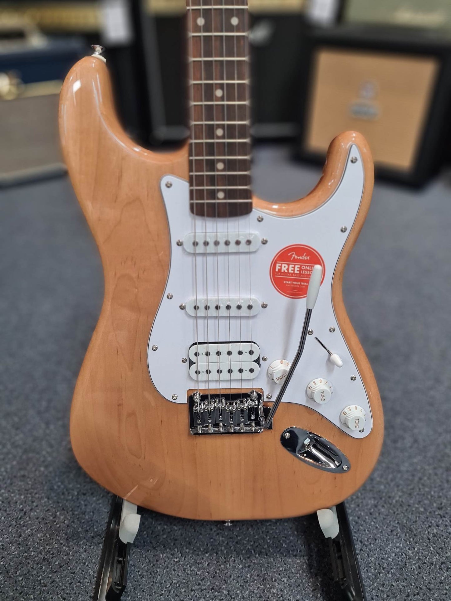 Squier Affinity Stratocaster HSS Natural
