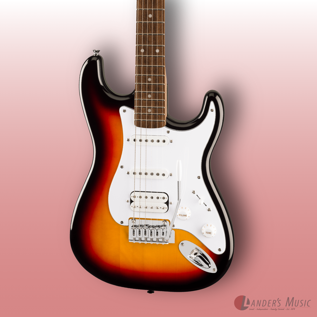 Squier Affinity Series Stratocaster Jr in 3-Colour Sunburst Electric Guitar