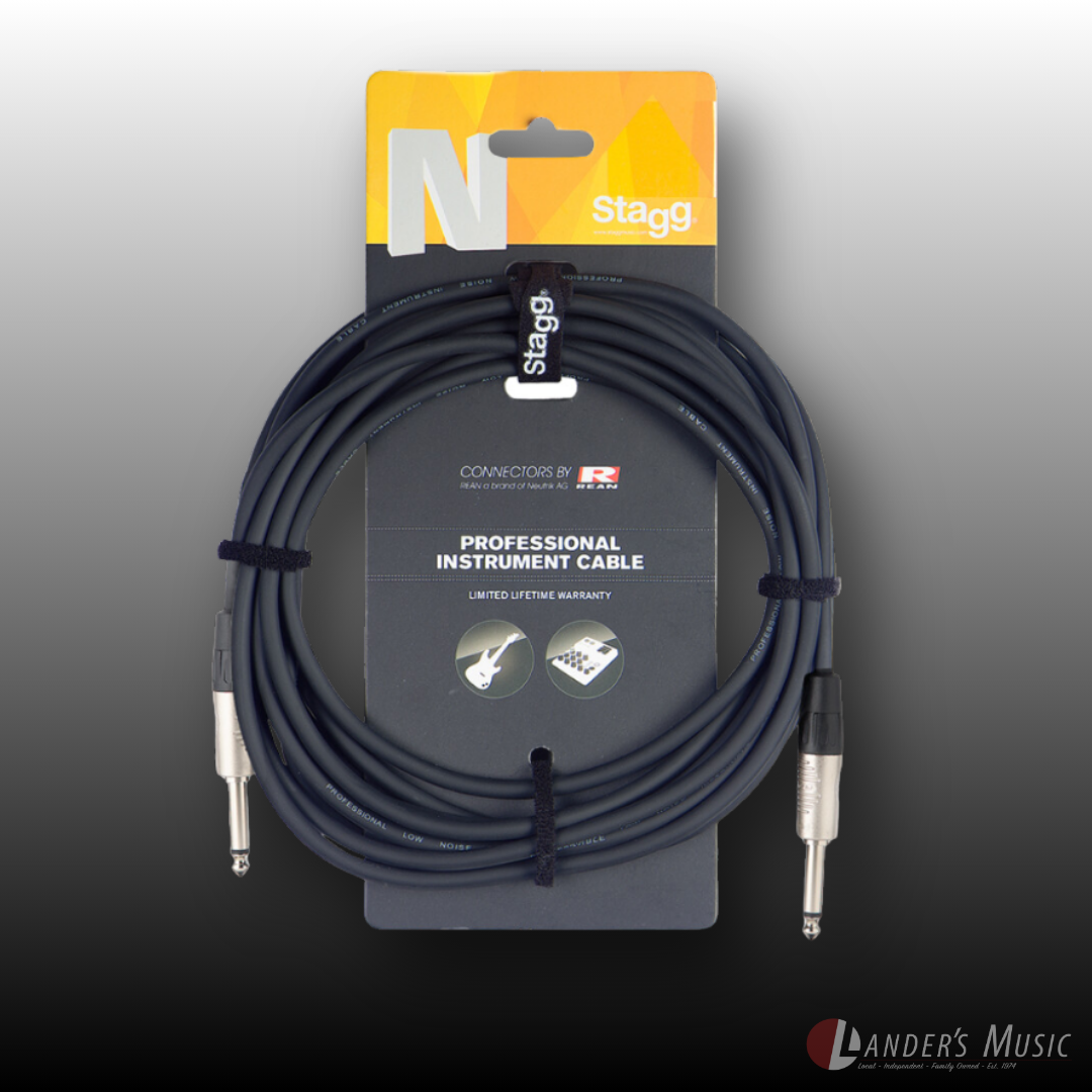 Stagg Professional Series 3m Instrument Cable