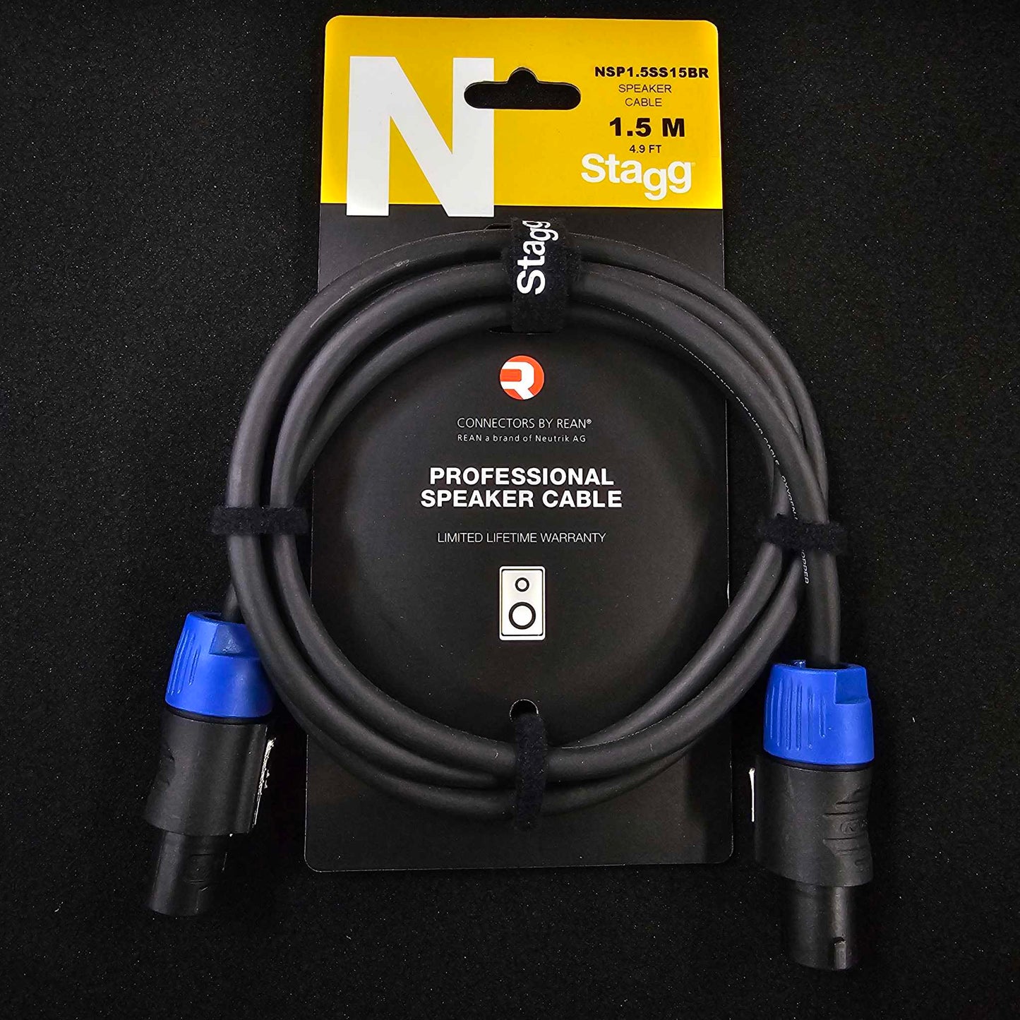 Stagg 5ft Professional Speaker Cable
