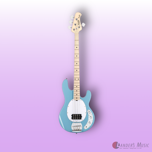 Sterling by Musicman Stingray Ray4 Chopper Blue Bass Guitar